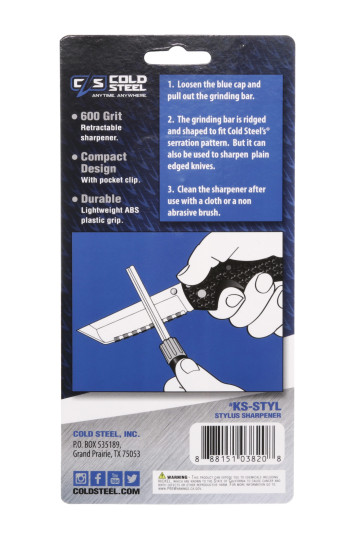 Stylus peilių galąstuvas