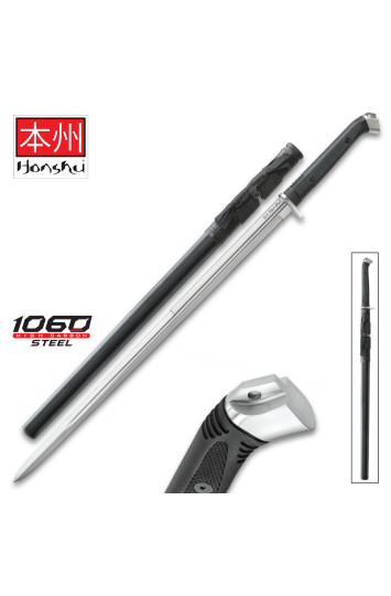 Honshu Boshin dviašmenis kardas su makštimis