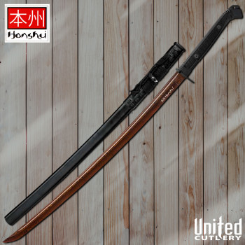 Honshu Boshin Wakizashi Damasko kardas "Pragaro ugnis"
