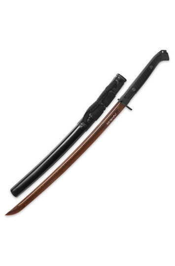 Honshu Boshin Wakizashi Damasko kardas "Pragaro ugnis"