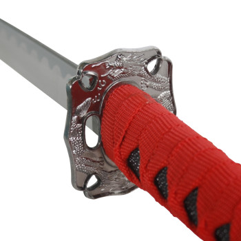 Samurąjų kardų rinkinys,baltas raudonas