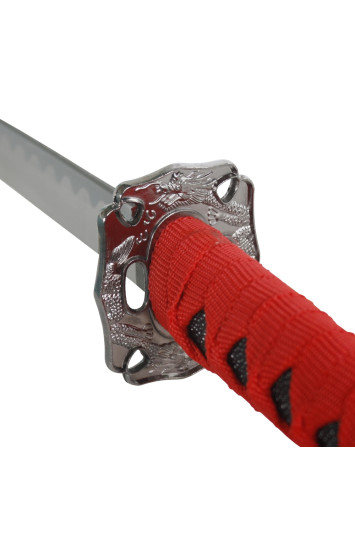 Samurąjų kardų rinkinys,baltas raudonas