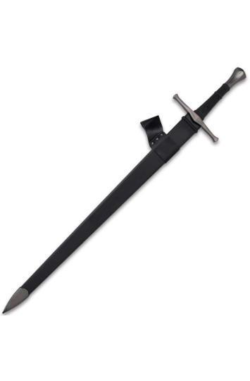 Honshu Damasko plieno platusis kalavijas su makštimis