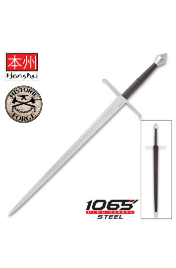 Honshu istorinė kalvė, XV a. itališkas ilgasis kardas