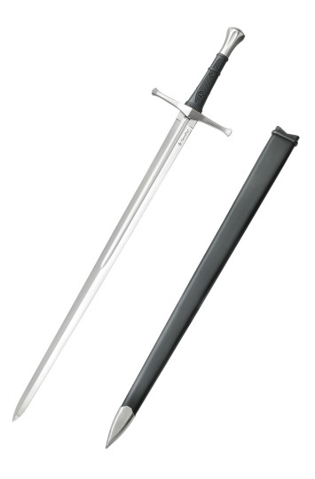 Honshu platusis kalavijas su makštimis