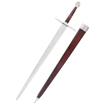 Ilgasis kalavijas su makštimis