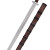 10c Viking Sword scabbard, five-lobed pommel, practical blunt 