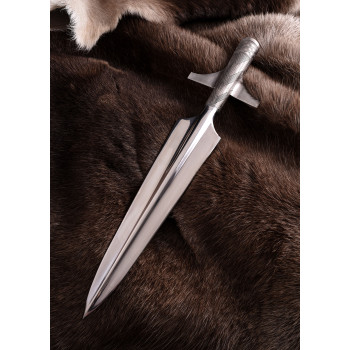 Vikingų ornamentuotas sparnuotasis ietigalis