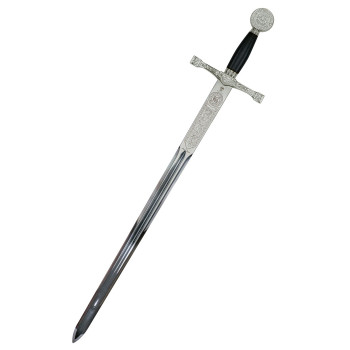 Excalibur - Trumpas kalavijas, sidabro spalvos, Marto