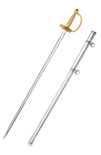 Rapyra JAV seržanto 1840 modelis su makštimis