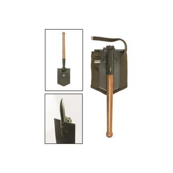 Vokiškas Sulankstomas Kastuvas su Maišeliu
