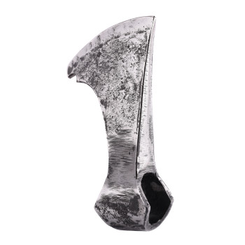 Barzdinio kirvio galva, ašmenys buki