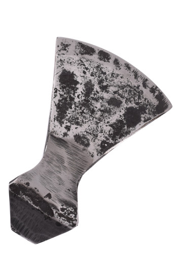 Viduramžiško kirvio galva, ašmenys buki