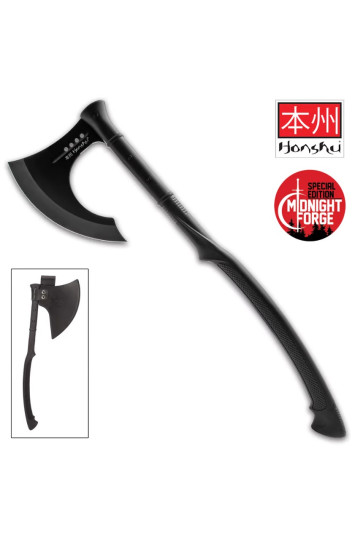 Honshu Karito kovos kirvis su makštimis