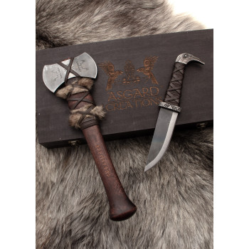 Kirvio ir peilio komplektas Asgard