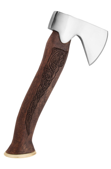 Mažasis vikingų kirvis, dekoruotas