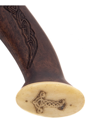 Mažasis vikingų kirvis, dekoruotas