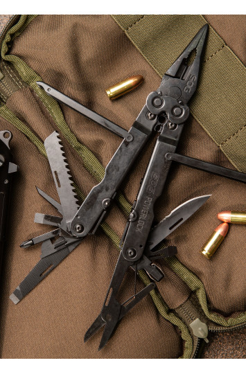 Daugiafunkcis įrankis Powerlock EOD, juodas, nailoninis apvalkalas, SOG