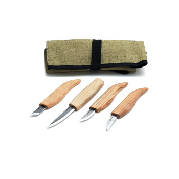 Keturių drožimo peilių komplektas