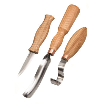 Šaukštų drožimo rinkinys su kaltu, BeaverCraft 