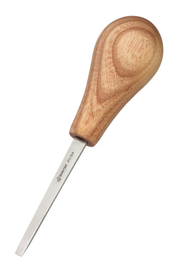 Tiesus plokščias kaltas 4 mm delnine rankena