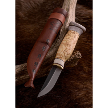 Medžio drožybos peilis su garbanoto beržo rankena, Wood Jewel