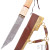Broken Back Seax, Viking Sax Knife, Damascus Steel