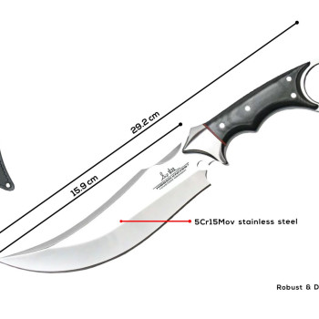 Peilis Gil Hibben Black Micarta Karambit