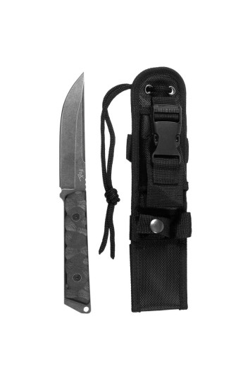 Peilis, „Kovotojas“, juodas, G10 rankena