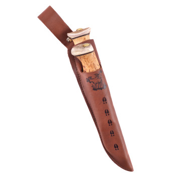 Dvigubas peilis su atidarymo peiliu, Wood Jewel