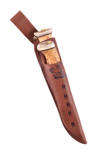 Dvigubas peilis su atidarymo peiliu, Wood Jewel