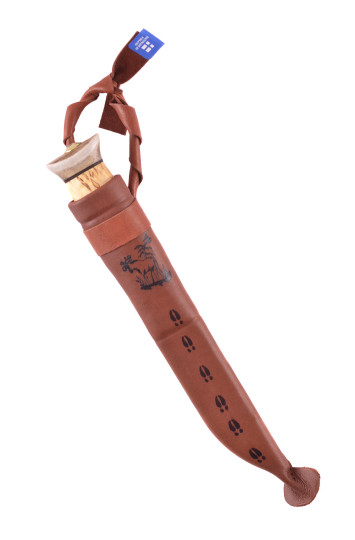 Medžioklės peilis Vuolupuukko sarvihatulla, Wood-Jewel