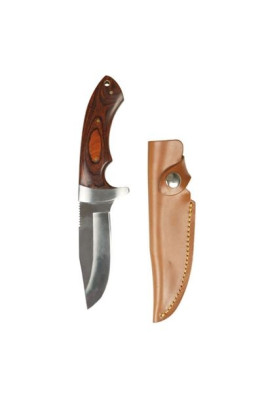 Medžioklės peilis su medine rankena Mil-Tec