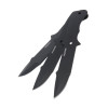 Mėtomi peiliai Cold Steel Drop-Point  - 3 vnt.