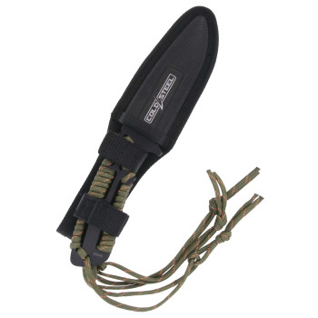 Mėtomų peilių komplektas Cold Steel Paracord - 3 Vnt.
