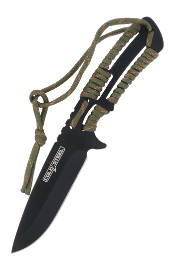 Mėtomų peilių komplektas Cold Steel Paracord - 3 Vnt.