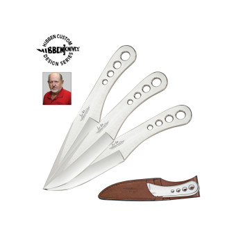 Mėtomų peilių komplektas Gil Hibben Triple Set 15 cm. 3 vnt.