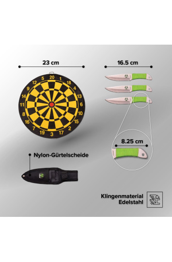 Mėtomų peilių rinkinys Z-Hunter