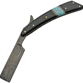 Barzdos skustuvas Horn Turquoise