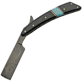 Barzdos skustuvas Horn Turquoise