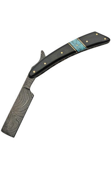 Barzdos skustuvas Horn Turquoise