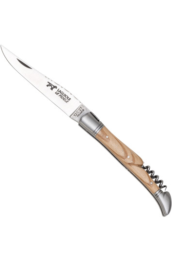 Laguiole kišeninis peilis ąžuolo medienos