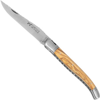 Laguiole kišeninis peilis, alyvuogių medienos (kaltas)