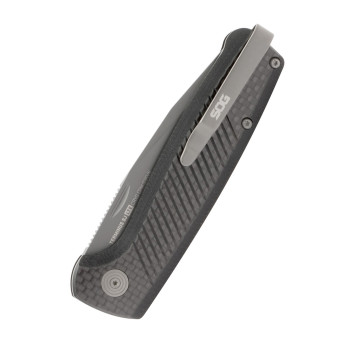 SOG TERMINUS SJ LTE, CARBON + GOLD, sulankstomas peilis