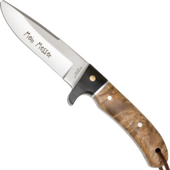 Vaikiškas peilis iš šaknų medienos