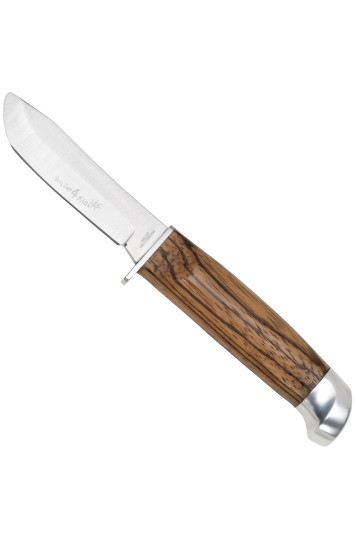 Vaikiškas peilis iš zebrano medienos