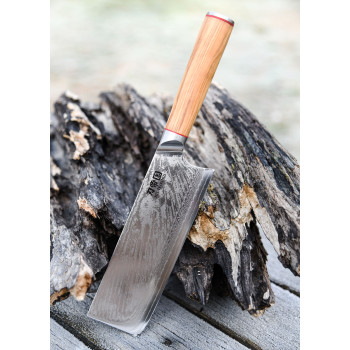 Kapoklė Cleaver Damasko plieno