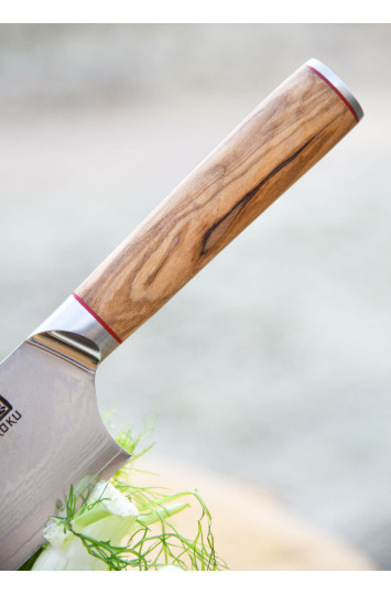 Virtuvinis peilis Chef 24 cm Damasko plieno