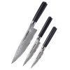 Samura Damascus 3 peilių rinkinys