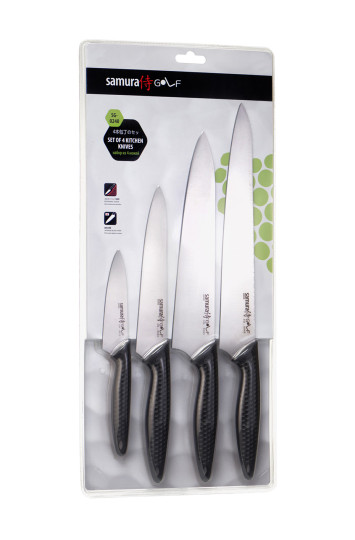 Samura GOLF 4 virtuvinių peilių rinkinys
